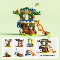 Mini Mixer Truck Building Blocks Set thumbnail 4