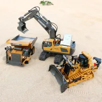 2.4Ghz RC Excavator Bulldozer Toy thumbnail 5
