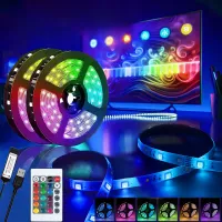 RGB LED Strip Lights with Remote thumbnail 1