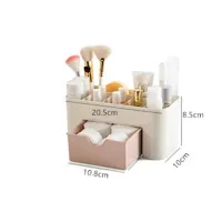 5-Compartment Plastic Organizer with Drawer thumbnail 3