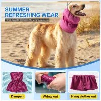 Dog Cooling Bandana Ice Scarf thumbnail 3
