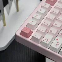 Love Heart Cherry Profile PBT Keycaps thumbnail 5