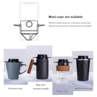 Foldable Stainless Steel Pour Over Dripper thumbnail 6