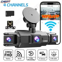 4K 360° Dash Cam with WiFi thumbnail 1