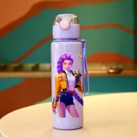 3D Textured Large Capacity Sports Water Bottle thumbnail 6