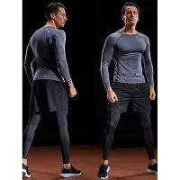 Compression Long Sleeve Gym Shirt thumbnail 4