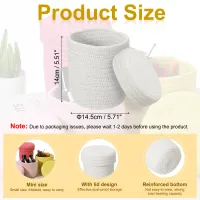 Cotton Rope Woven Storage Basket thumbnail 2
