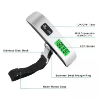 Digital Luggage Scale 50kg/110lb thumbnail 4