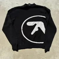 Y2K Aphex Twin Knit Sweater thumbnail 1