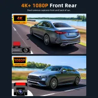 4K Dual Lens Dash Cam with WiFi GPS thumbnail 4