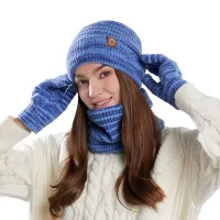Women's 3-Piece Winter Hat Set thumbnail 3