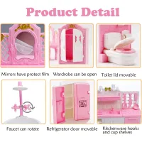 Mini Dollhouse Furniture Playset thumbnail 3