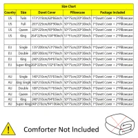 Crown Printed Bedding Set 3pcs Black Gray thumbnail 2