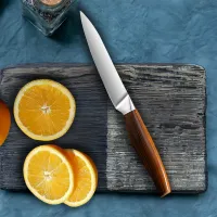 Japanese Kitchen Knife Set with Sheath thumbnail 3