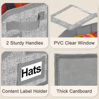 Stackable Cap Organizer Boxes thumbnail 4