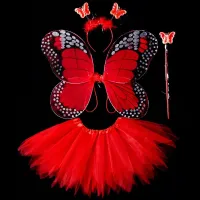 Fairy Princess Costume Set with Wings thumbnail 1