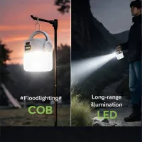Solar Camping Lantern USB Rechargeable thumbnail 2