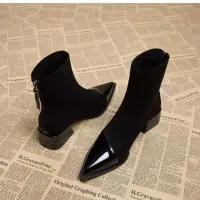 Women's Suede Chelsea Ankle Boots thumbnail 1