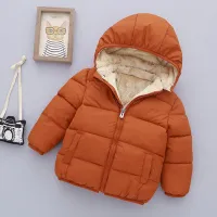 Kids Fleece Cartoon Hooded Jacket thumbnail 4