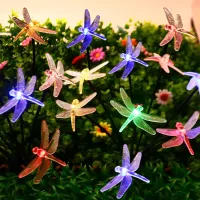 Solar Dragonfly Stake Lights - 6LED thumbnail 1