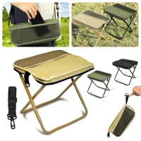 Foldable Backpack Stool - Portable Camping Chair thumbnail 1