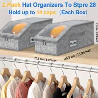 Stackable Cap Organizer Boxes thumbnail 3