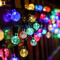 Solar Bubble Ball String Lights thumbnail 6