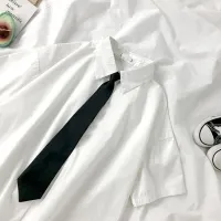 White JK Style Preppy Blouse Shirt thumbnail 6