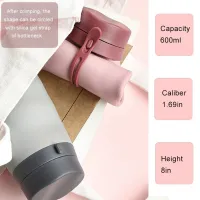 600ml Collapsible Water Bottle thumbnail 3