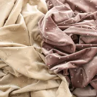 Christmas Velvet Knitted Fabric 150x45cm thumbnail 4
