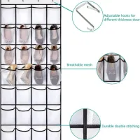 Wall-Mounted Shoe Organizer Rack thumbnail 2