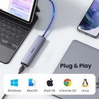 UGREEN USB C Hub Ethernet Adapter thumbnail 5