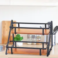 2-Tier Portable Spice Rack Organizer thumbnail 5