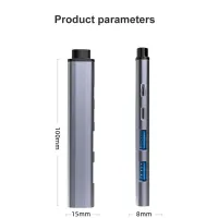 5-in-1 USB C Hub with 65W PD thumbnail 6