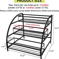 Coffee Syrup Organizer Rack thumbnail 2