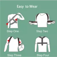 Adjustable Posture Corrector Belt thumbnail 2