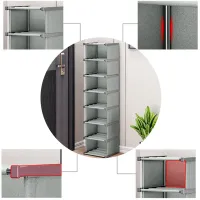 10 Tier Vertical Shoe Shelf thumbnail 4