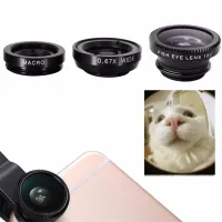 3-in-1 Fisheye Phone Lens Kit thumbnail 4