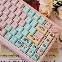 Cartoon Cherry Keycap Set (132 Keys) thumbnail 1