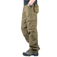 Men's Tactical Cargo Pants - Outdoor Work Trousers thumbnail 2