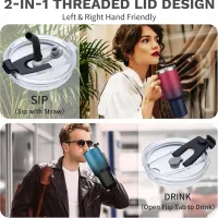 40 oz Insulated Travel Tumbler thumbnail 4