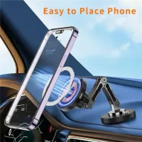 Magnetic Wireless Car Charger & Holder thumbnail 4