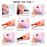 7-Piece UV Gel Nail Polish Set thumbnail 6