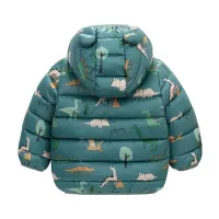 Kids Hooded Lightweight Down Jacket thumbnail 2