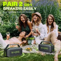 W-KING 100W Portable Bluetooth Speaker thumbnail 3