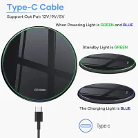 30W Fast Wireless Charger Pad thumbnail 4