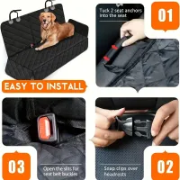 Waterproof Dog Car Seat Cover Hammock thumbnail 5