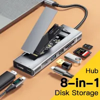 8-in-1 USB C Hub with SSD Storage thumbnail 1