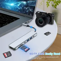 4K USB C Hub with HDMI & Card Reader thumbnail 3