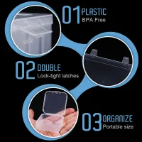 30Pcs Clear Bead Storage Box thumbnail 3